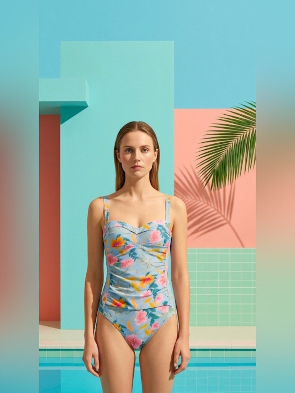 Betsey Johnson One Piece Swimsuit Size 1 X NWT